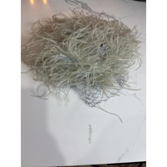 Other - Vintage‎ 1950s Feather Fascinator Hat with Veil – Designed by Patrice